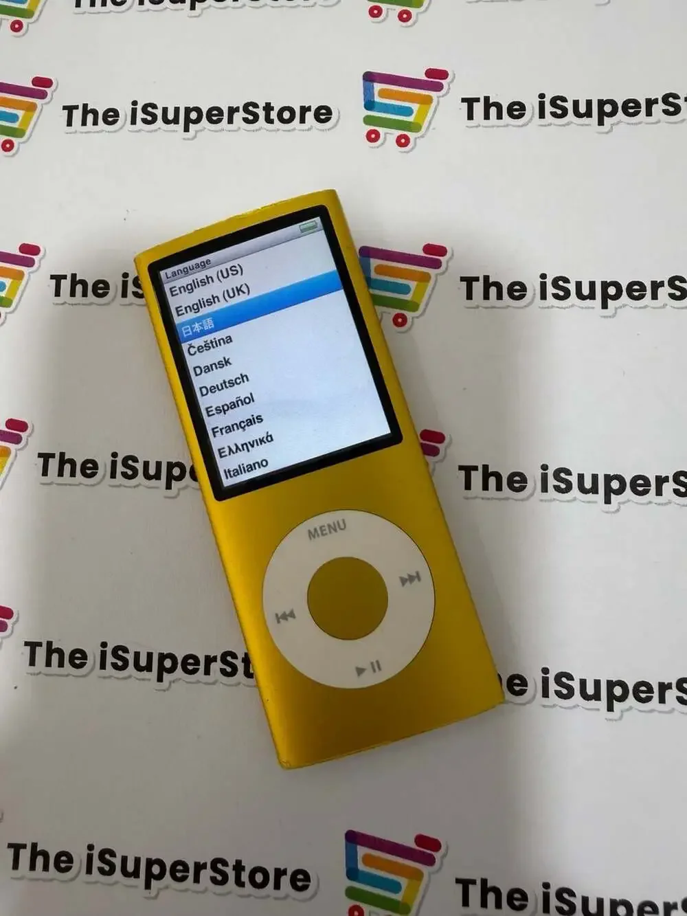 Apple iPod Nano 4th Generation 16GB Yellow -New Battery- 1 YR Warranty